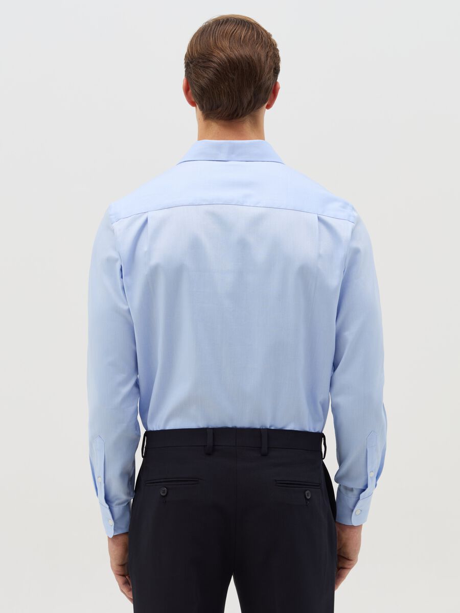 Regular-fit shirt in easy-iron Oxford cotton_2