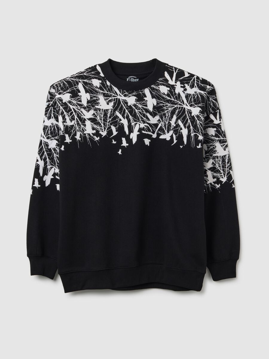 Multicolour Cotton Blend Sweatshirt_4