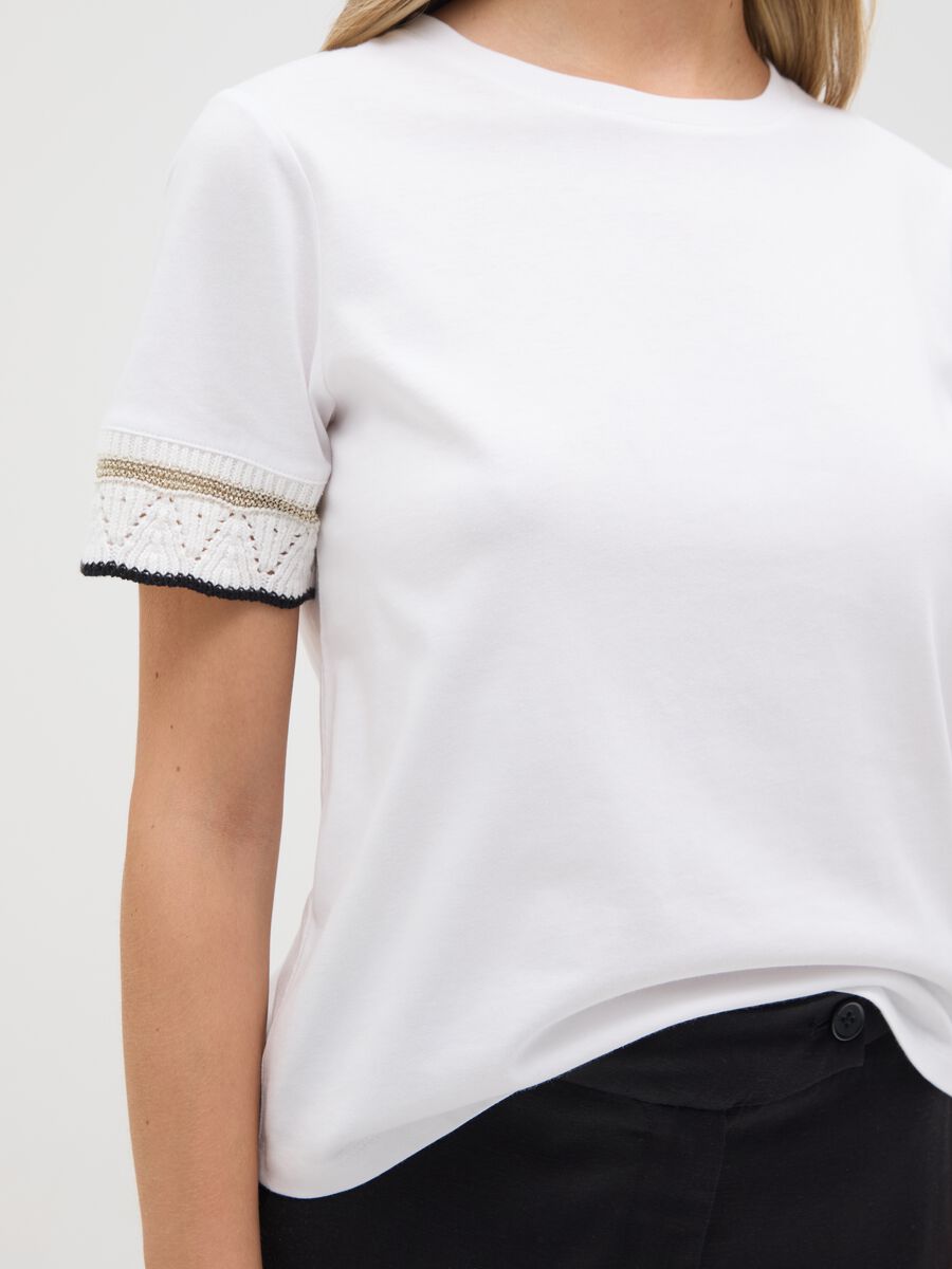 Women's pure cotton white t-shirt regular fit_3