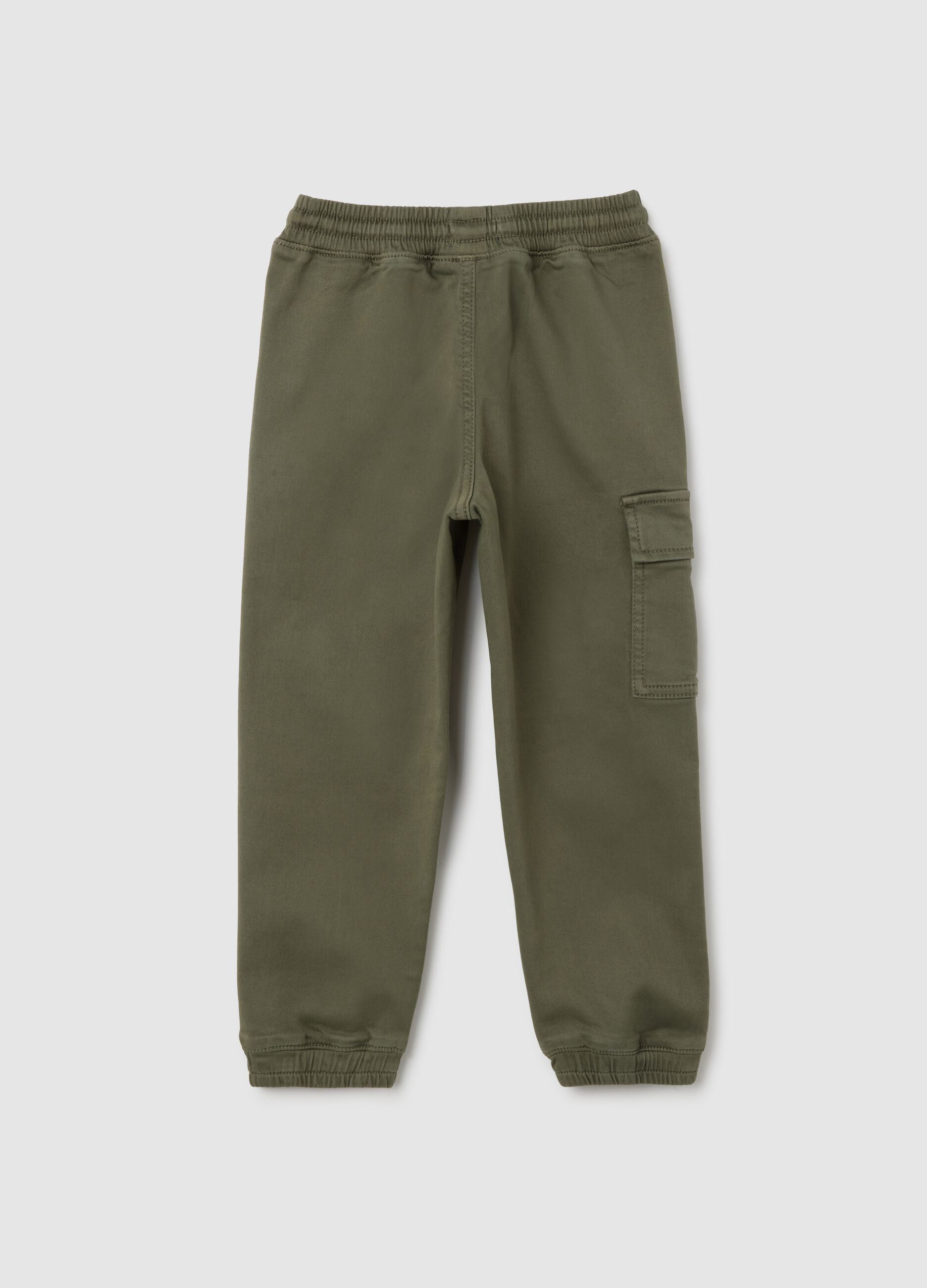 Green Cotton Children's Trousers