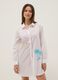 Long white organic cotton kaftan_2
