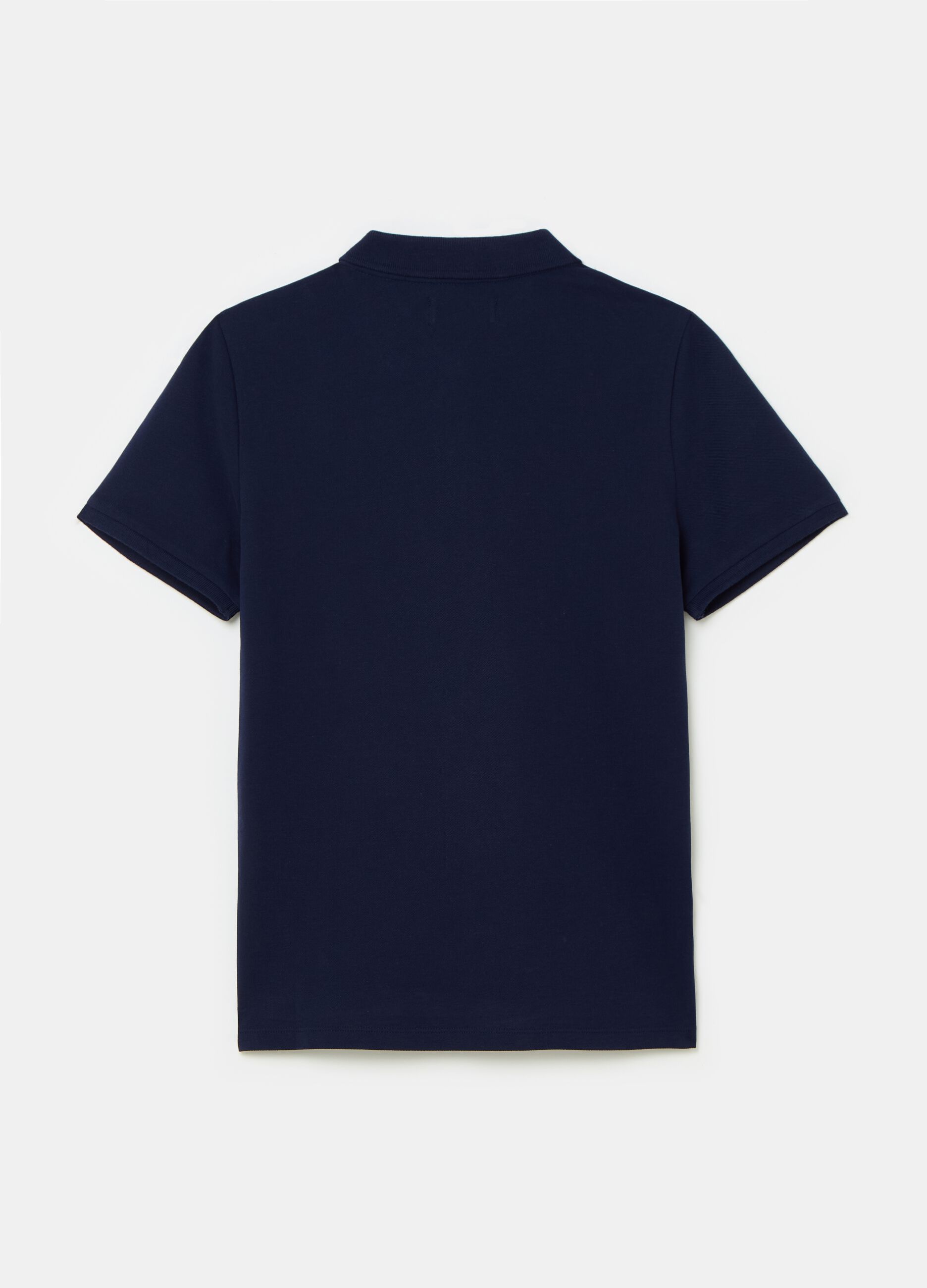 Cotton pique polo shirt