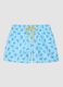 Blue beach boxers with Peanuts print_4