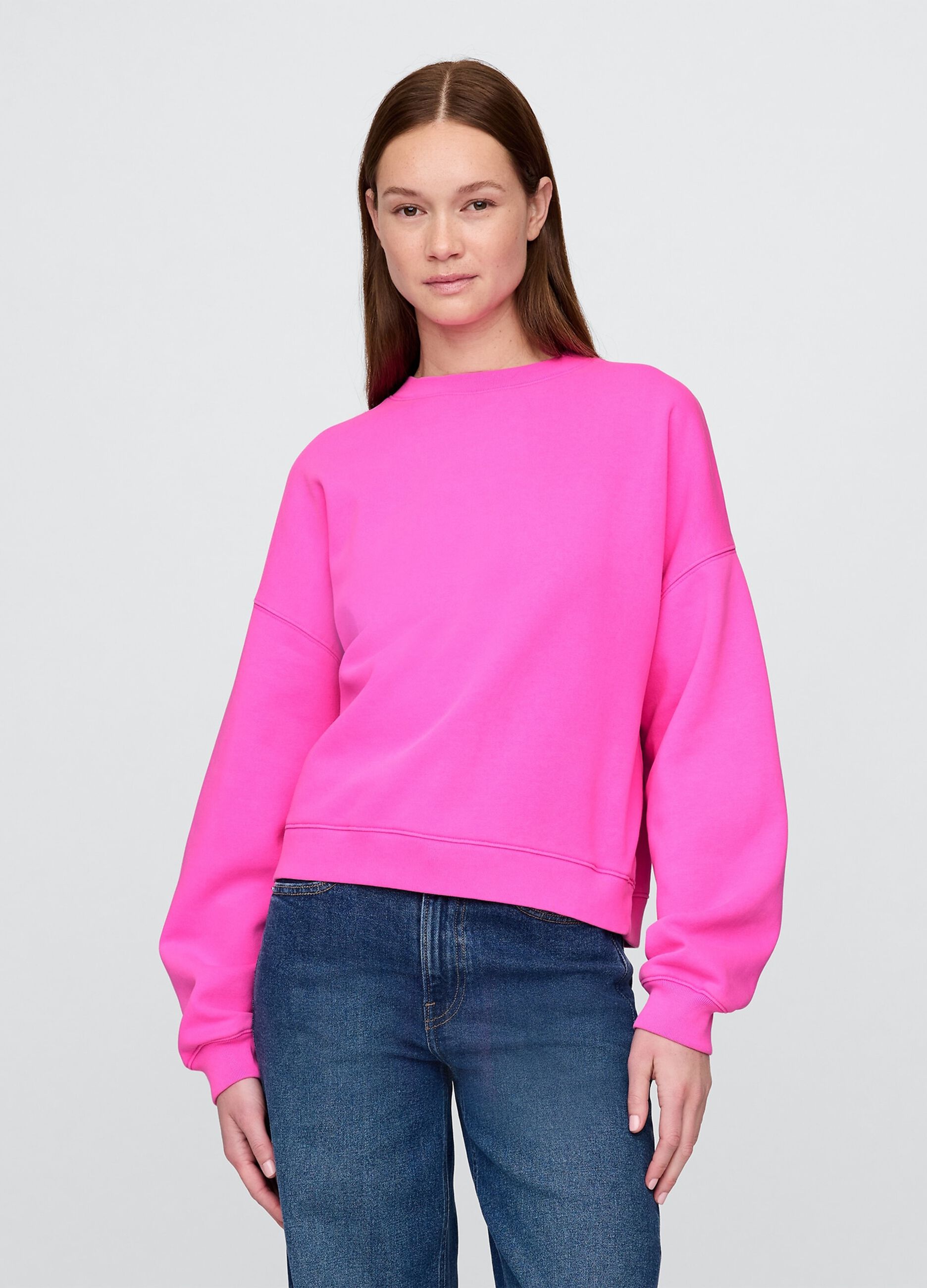 Pink Crewneck Sweatshirt