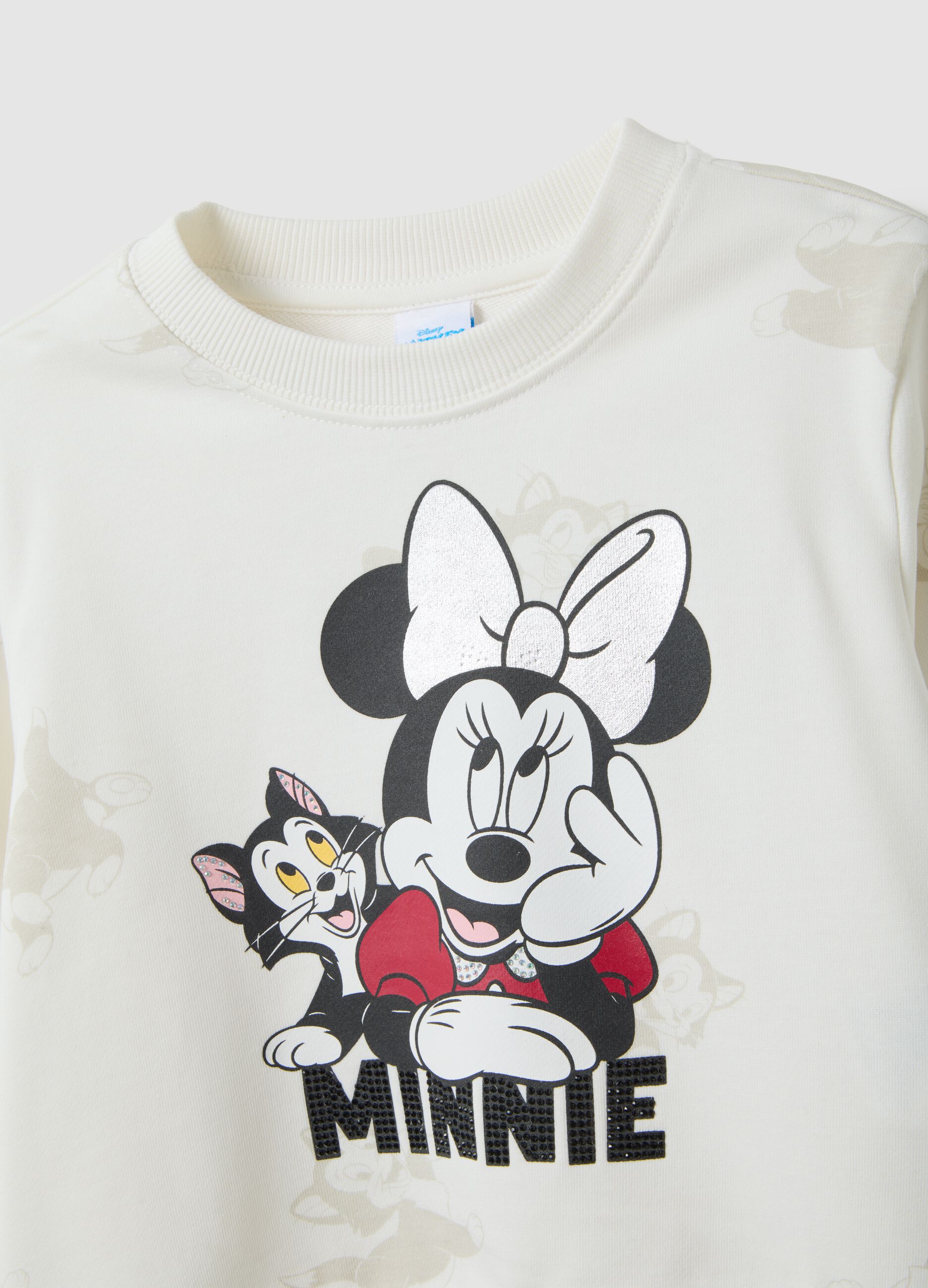 Completo da bambina in misto cotone multicolor