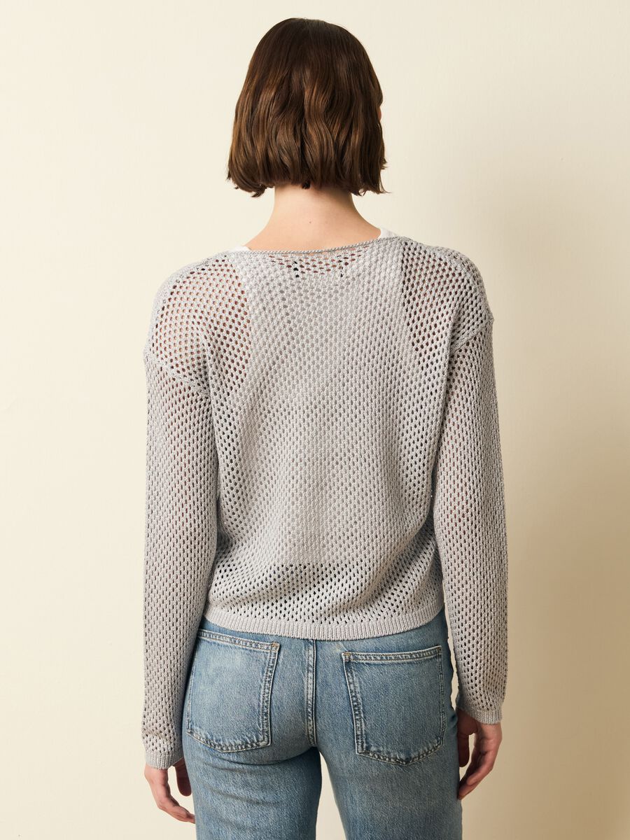 Mesh top in lurex_3
