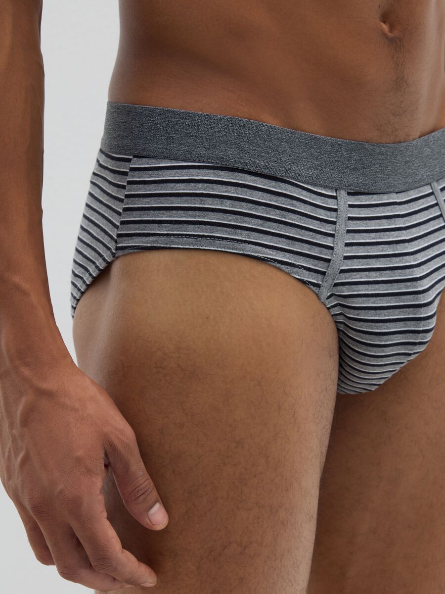 Multipack Elasticated Cotton Multicolor Briefs_3