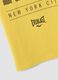 T-shirt gialla in puro cotone con stampa NYC per bambino_3