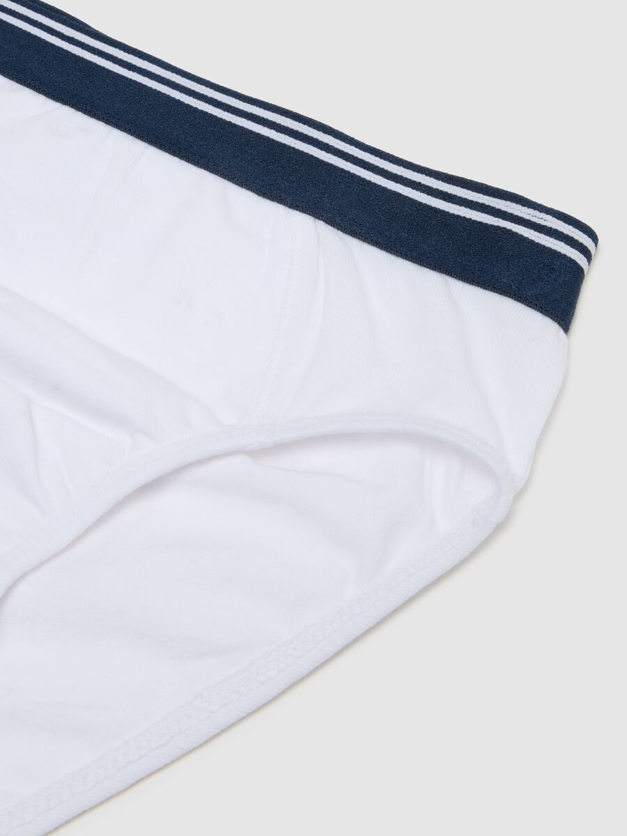Children's multicolour stretch cotton briefs regular fit_2