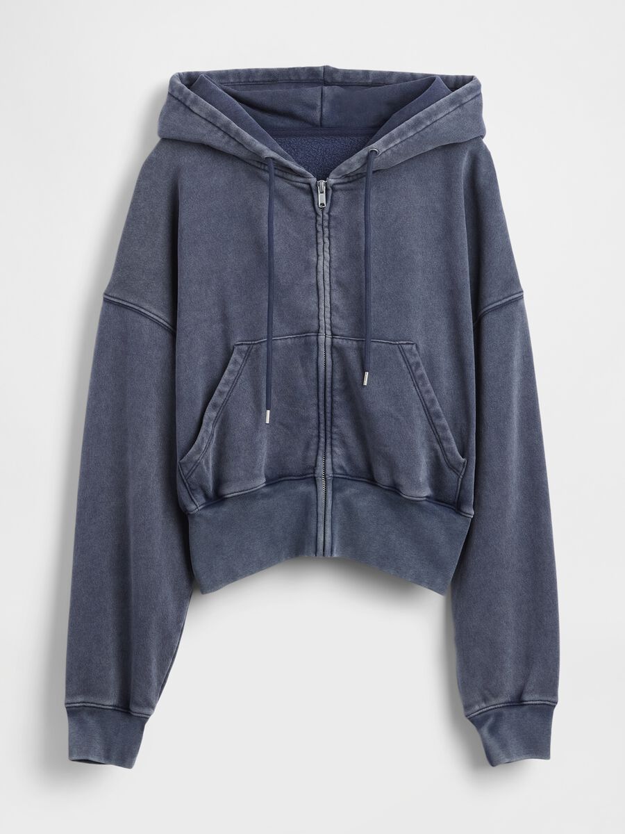 Grey hoodie with zip_4