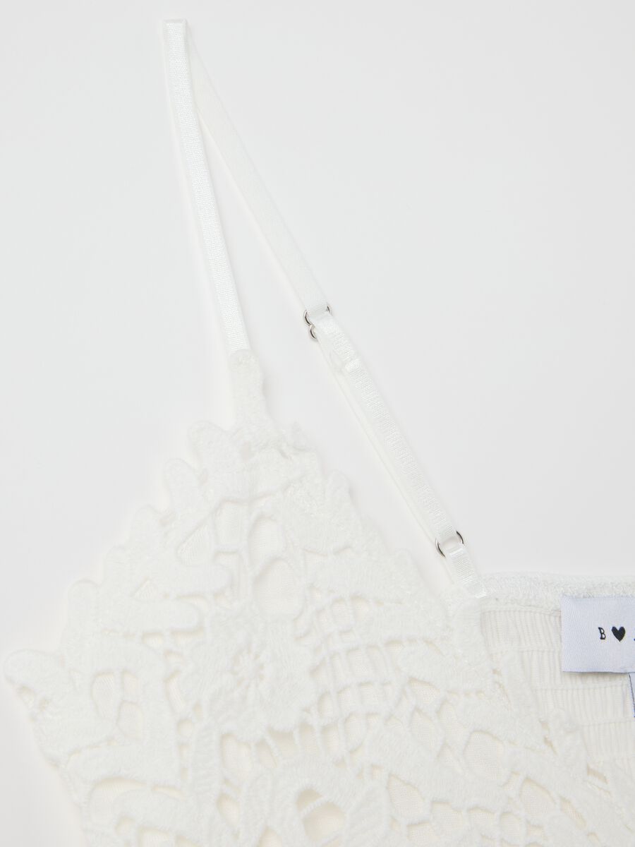 White lace top in pure cotton_5