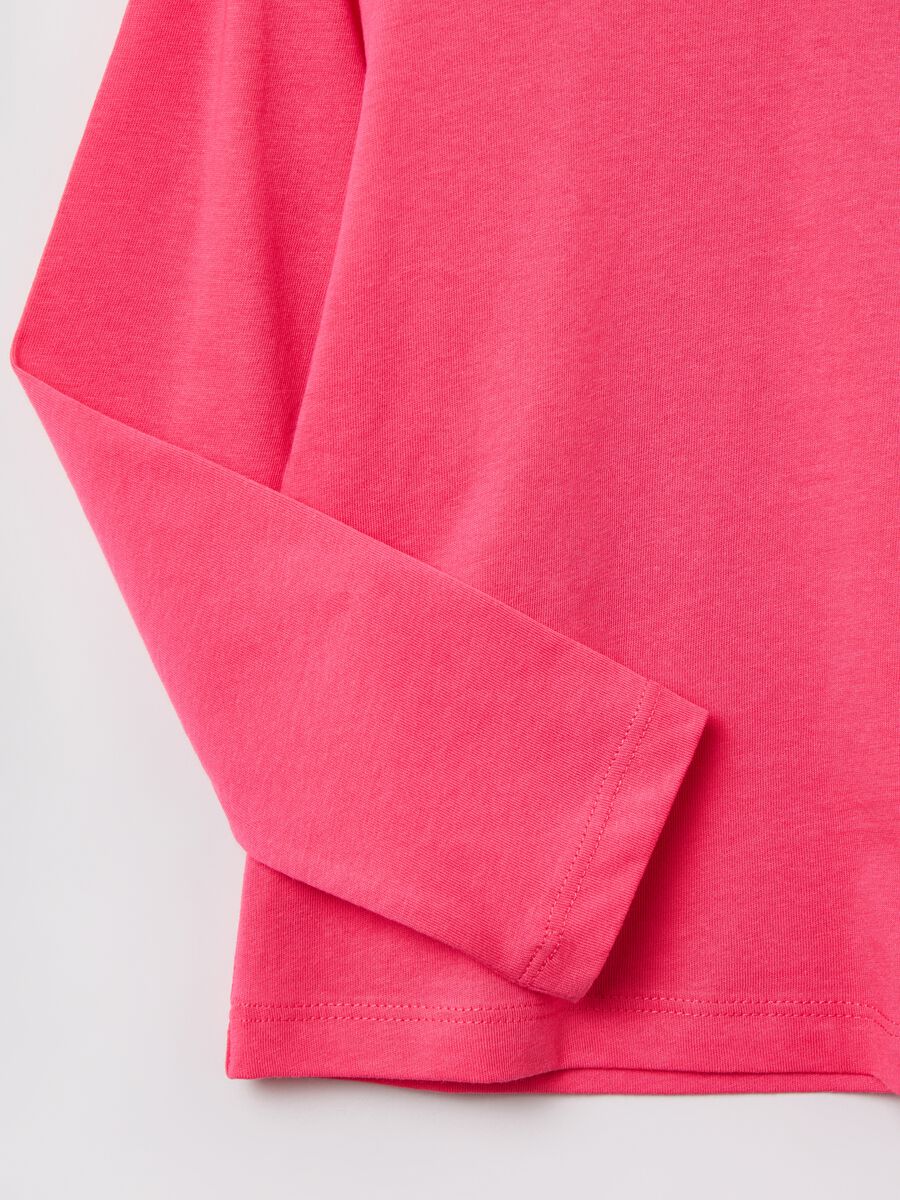 T-shirt in cotone a maniche lunghe_2