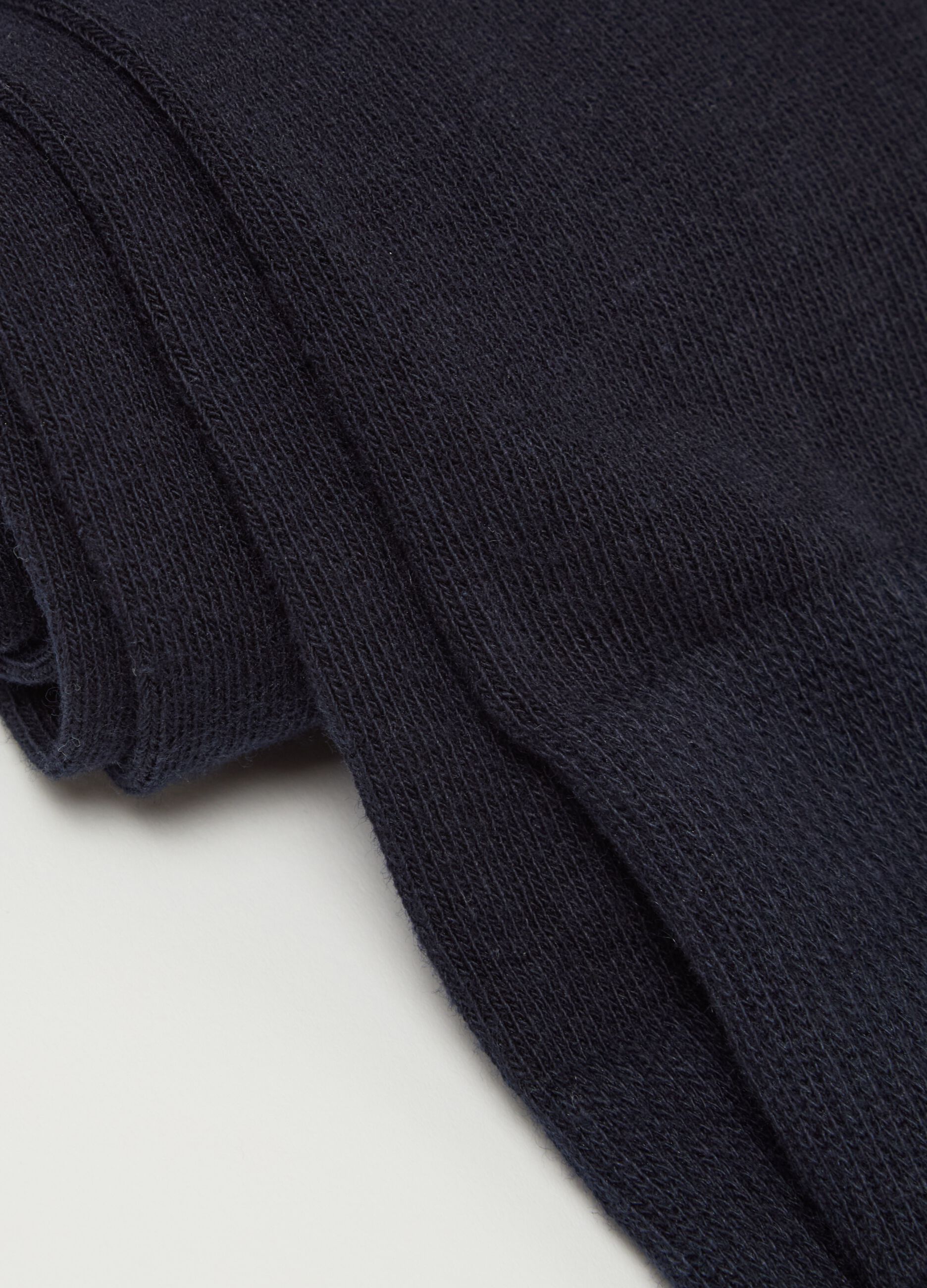 Tripack calze lunghe in cotone bio 