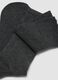 Bipack di calze lunghe nere e grigie in cotone elasticizzato_2