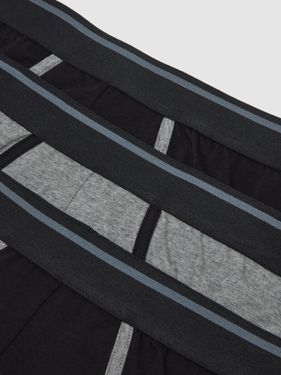 Multicolour regular fit stretch cotton tripack briefs_1