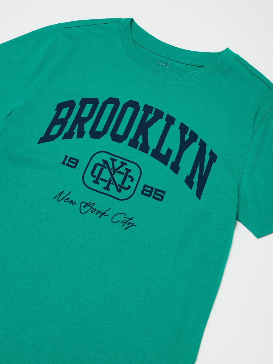 T-shirt in cotone con stampa_2