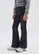 Black faux leather leggings_2