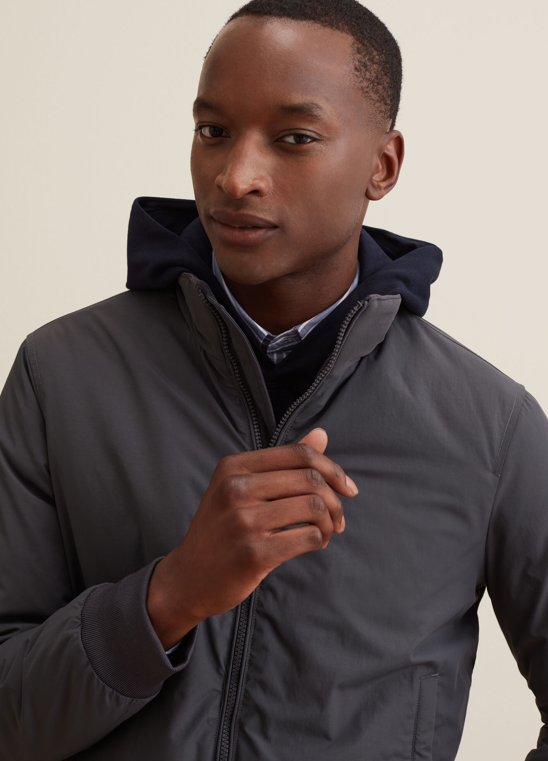 Bomber full-zip a collo alto_3