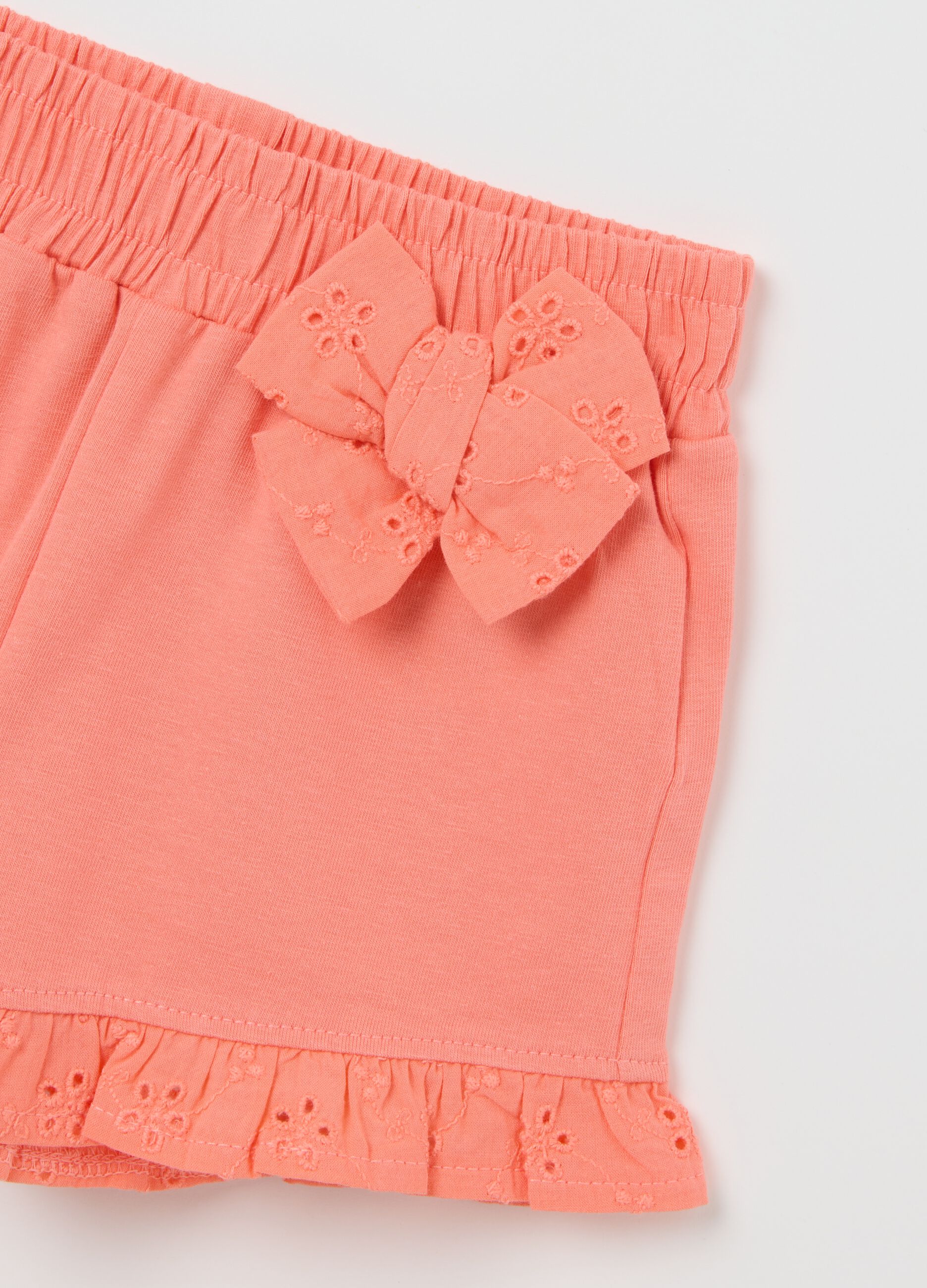 Completo estivo da bambina in cotone multicolor regular fit