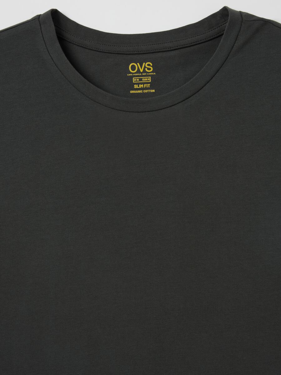 Slim-fit T-shirt in organic cotton_5