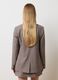 Beige Stretch Fabric Blazer Regular Fit_3
