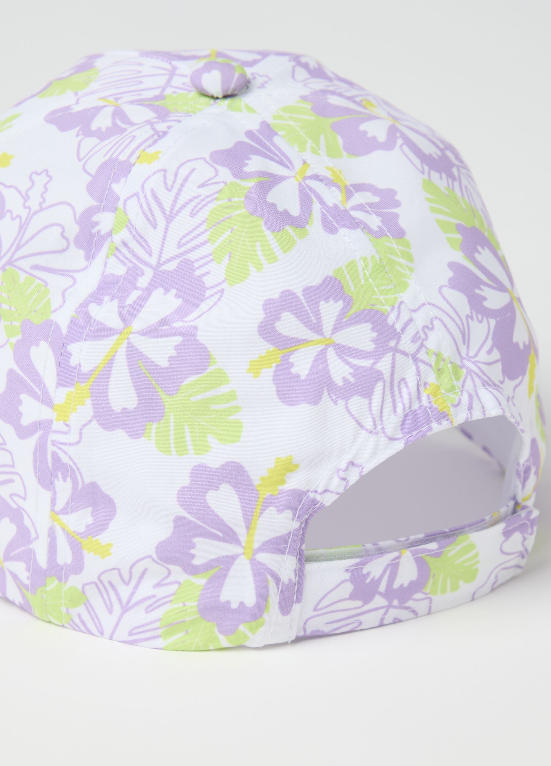 Multicolour Stitch polyester baseball cap