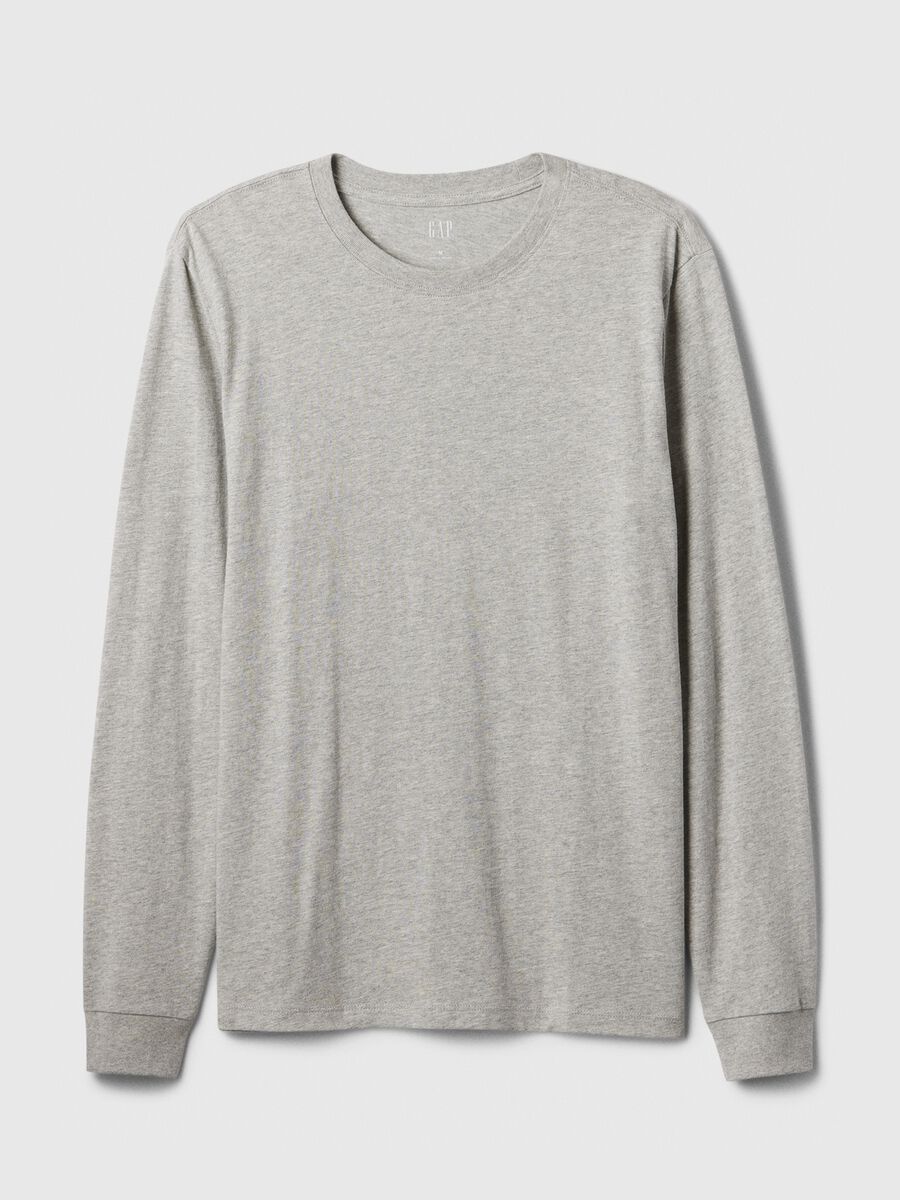 Long-sleeved T-shirt in organic cotton_1