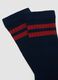 2-pack of blue and red organic stretch cotton knee-high socks_1