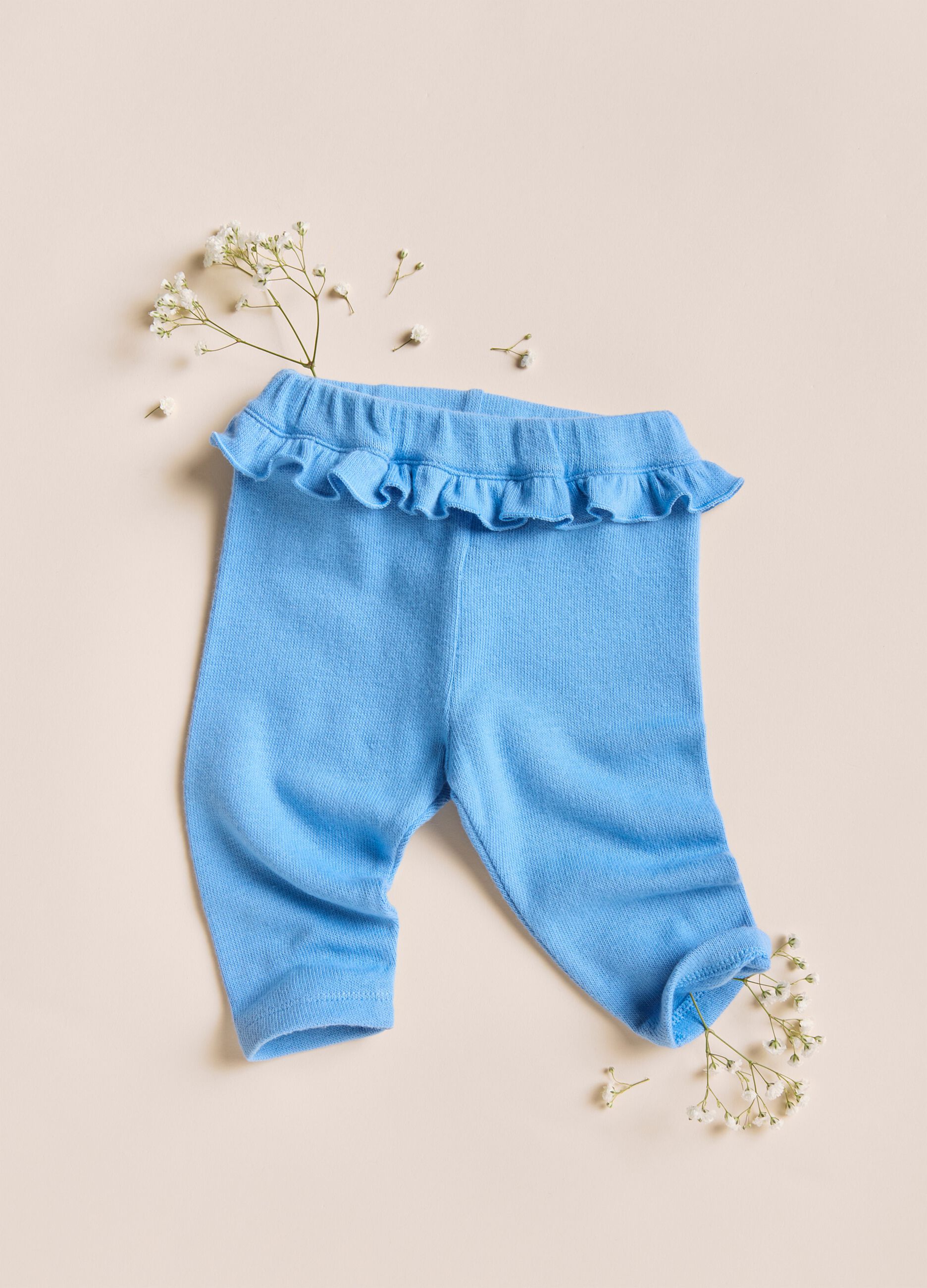 Coperta per neonata in misto cotone rosa