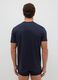 Blue pure cotton regular fit t-shirt_2