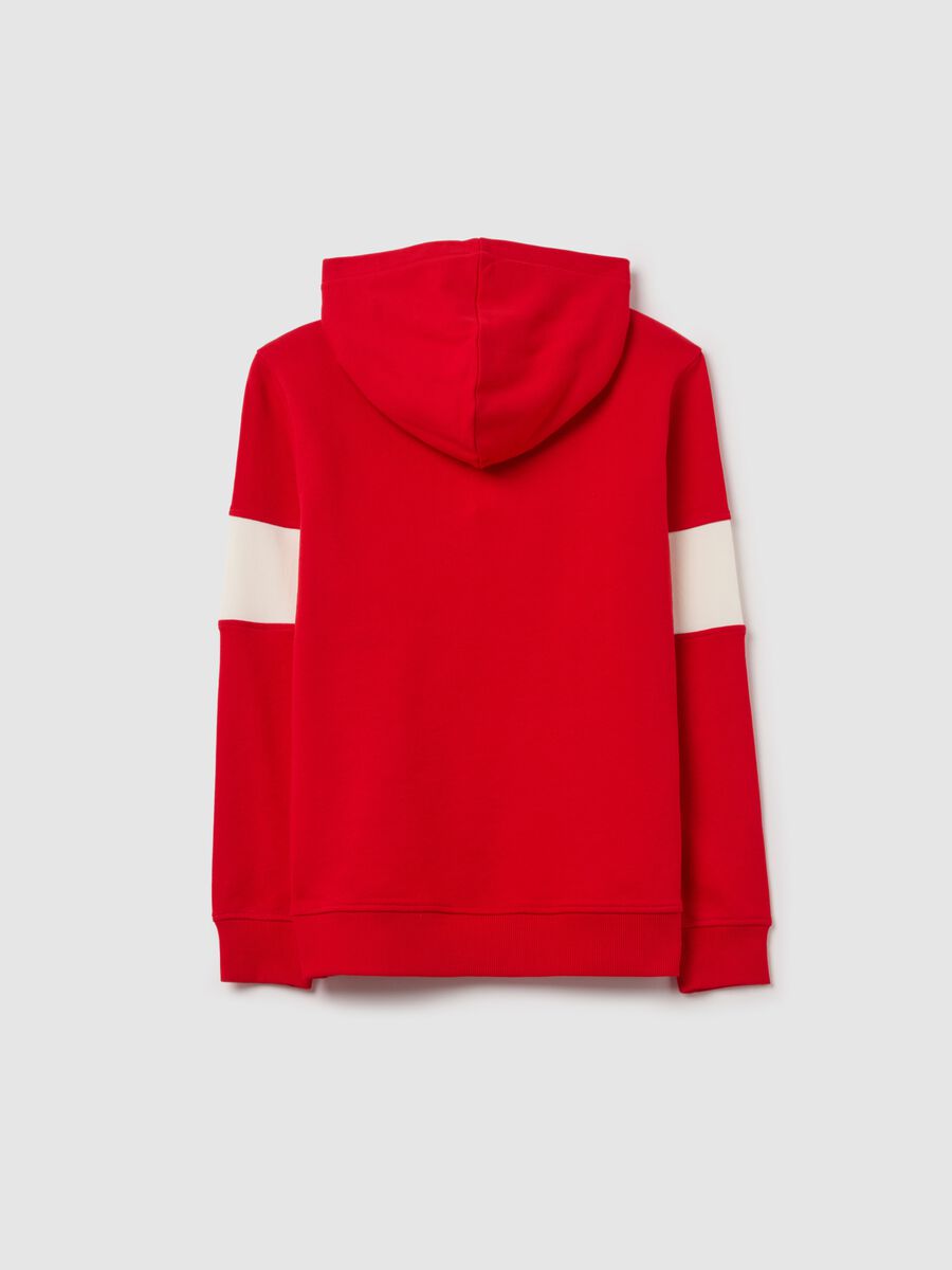 Sweatshirt with hood and "Break Rules" print_4
