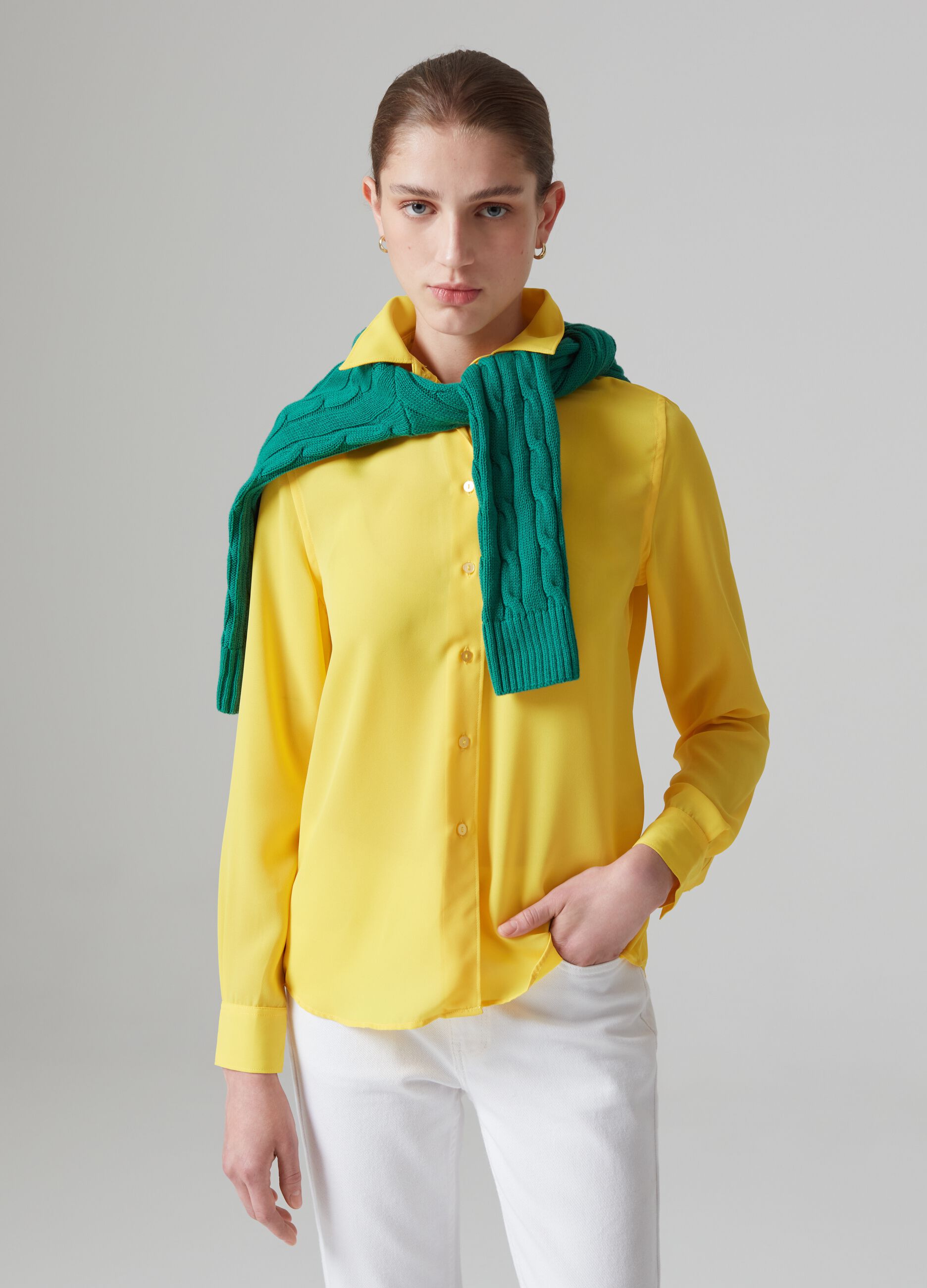 Camicette gialle cheap