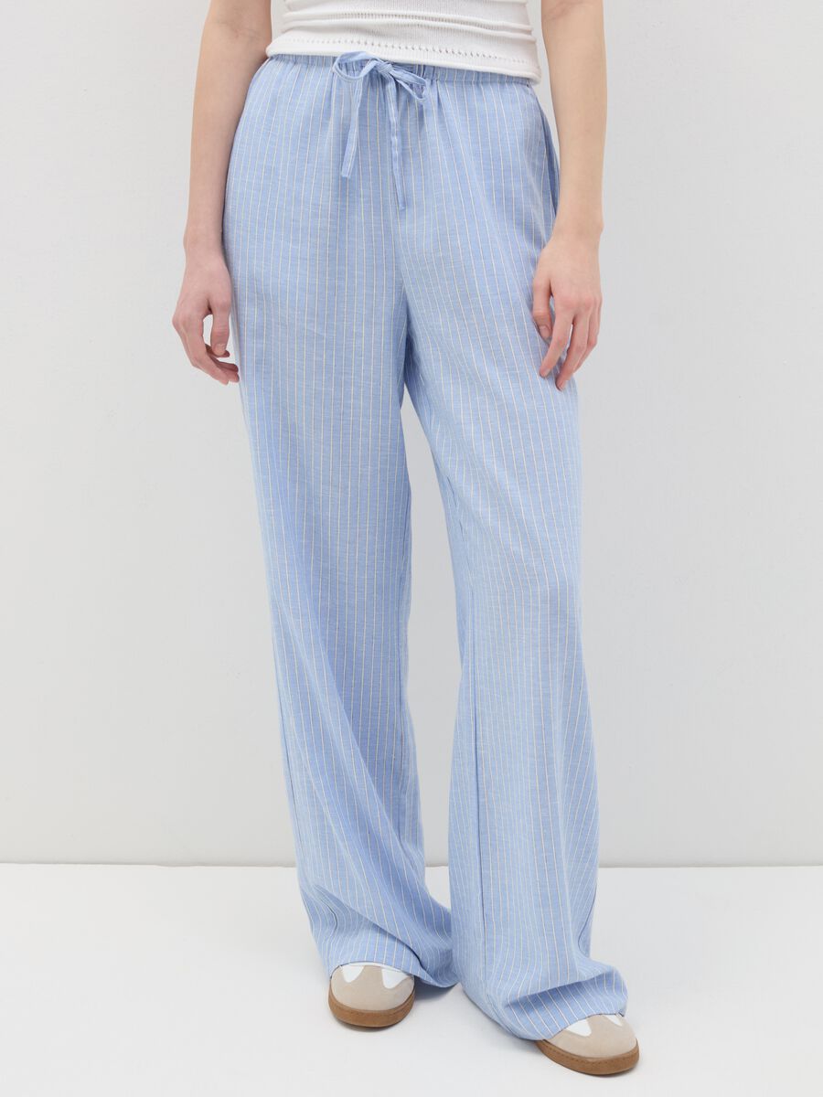 Relaxed-fit trousers with drawstring_1
