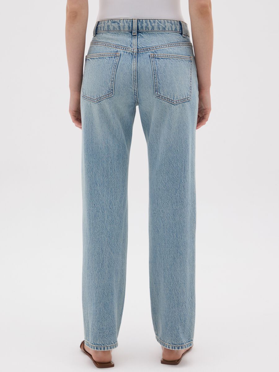 Jeans da donna in puro cotone denim regular fit_2
