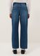 Pure Cotton Blue Baggy Fit Jeans_3