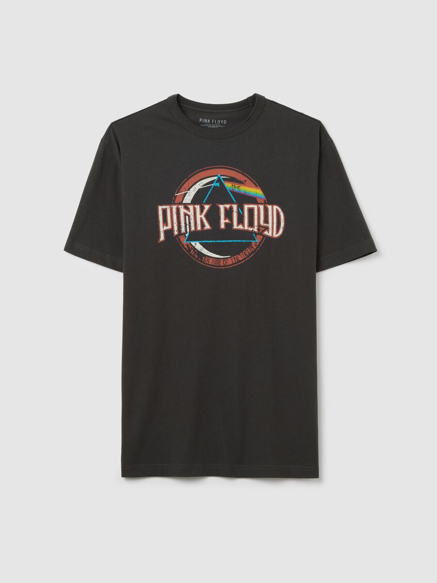 Grey T-shirt with Pink Floyd print_4
