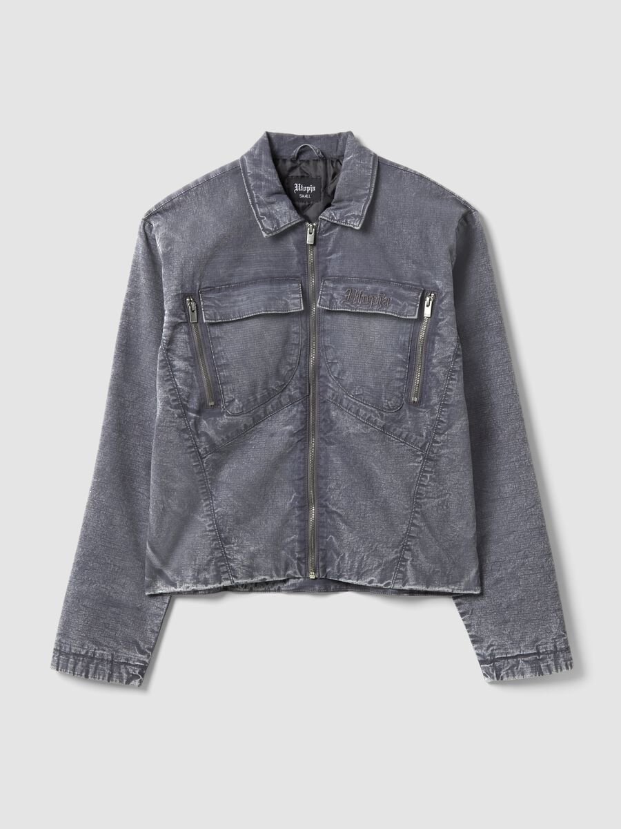 Washed Grey Work Jacket_5