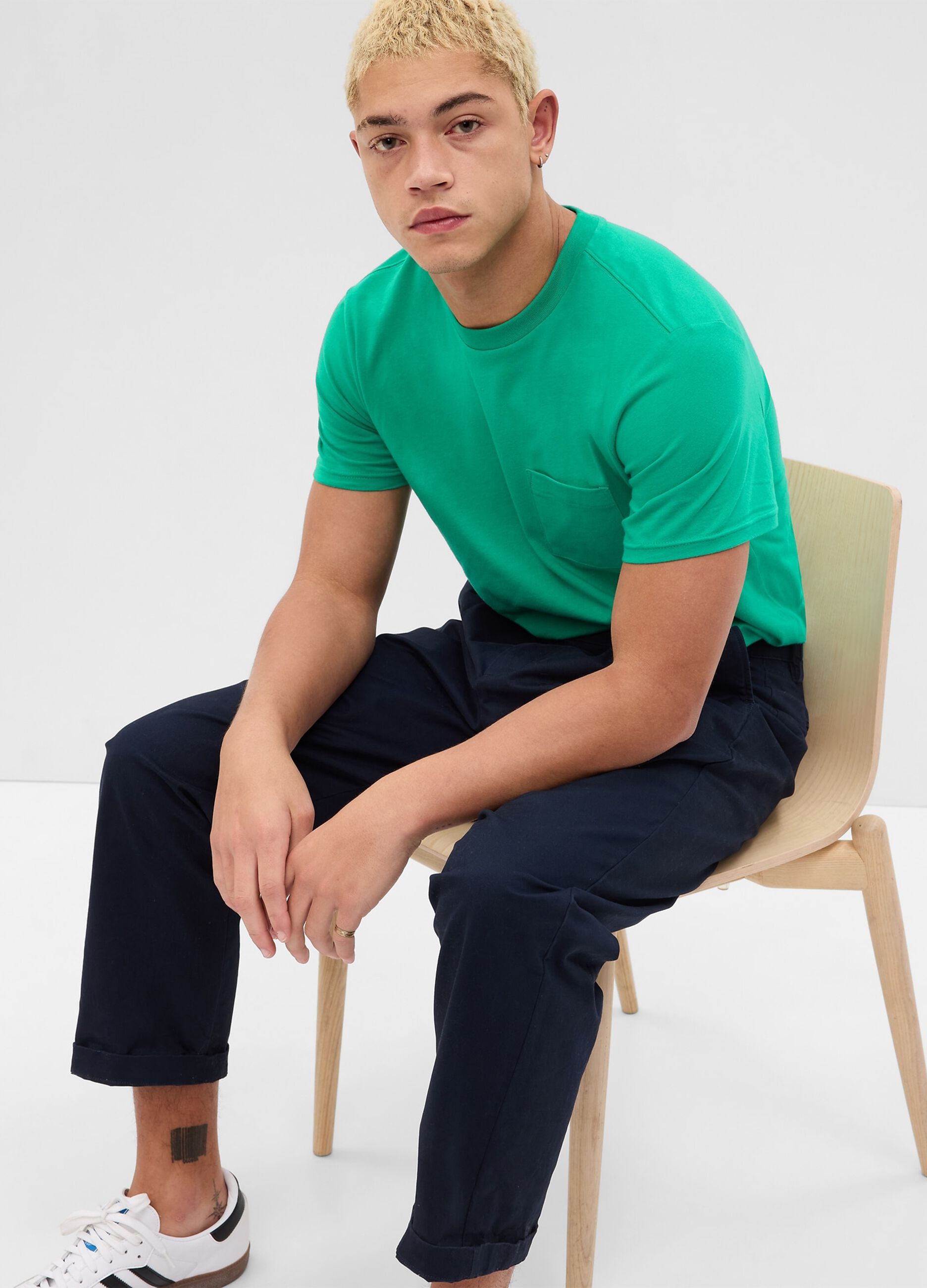 Ovs T-shirt in cotone bio con tasca