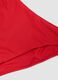 Slip bikini rosso in tessuto elasticizzato_1