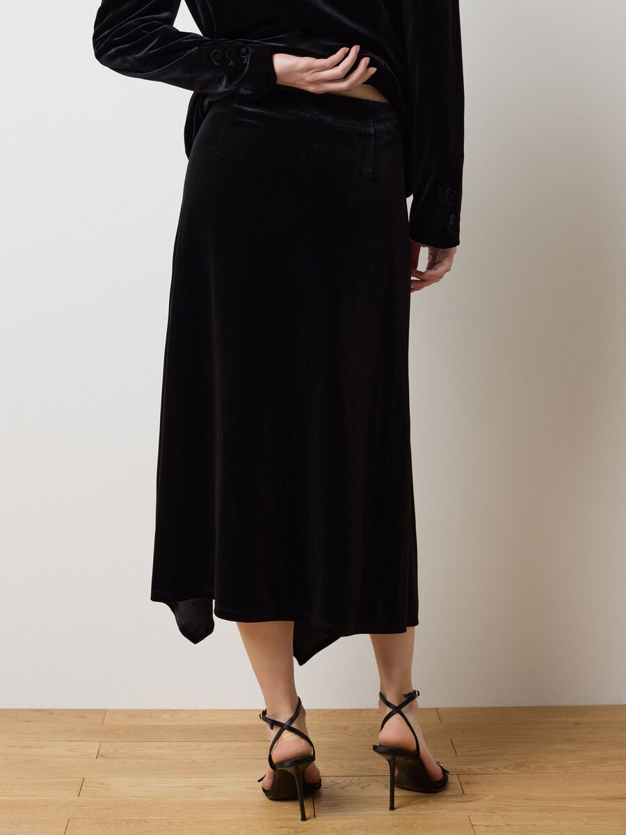 Black midi and pencil skirt_2