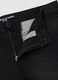 Black denim jeans in cotton blend skinny fit_5