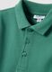 Boys&rsquo; green organic cotton polo shirt, regular fit_2