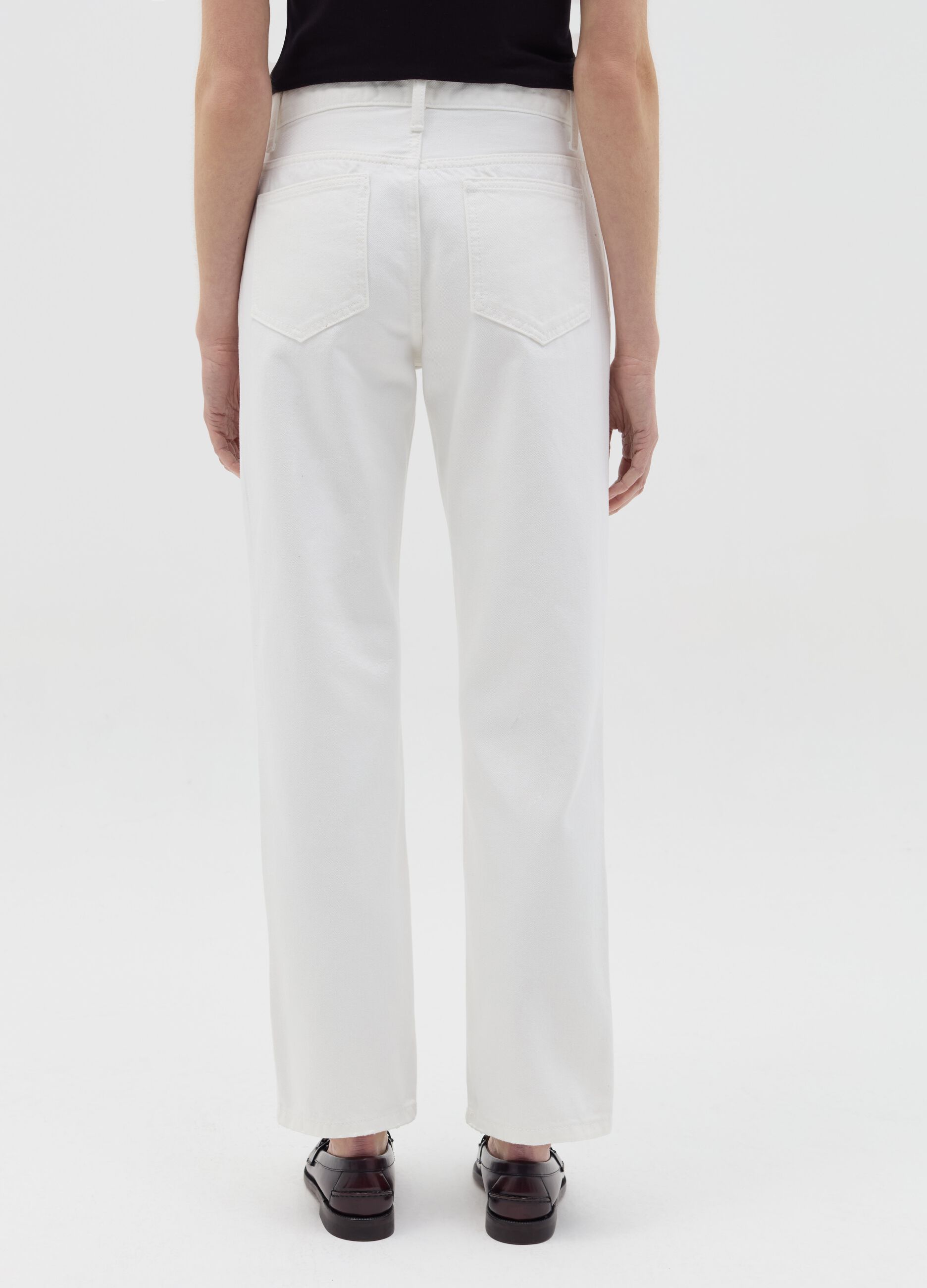 Jeans straight fit cinque tasche