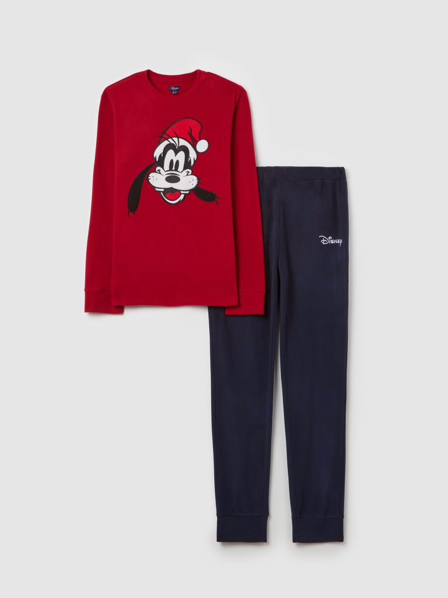 Fleece pyjamas with Pluto embroidery_4