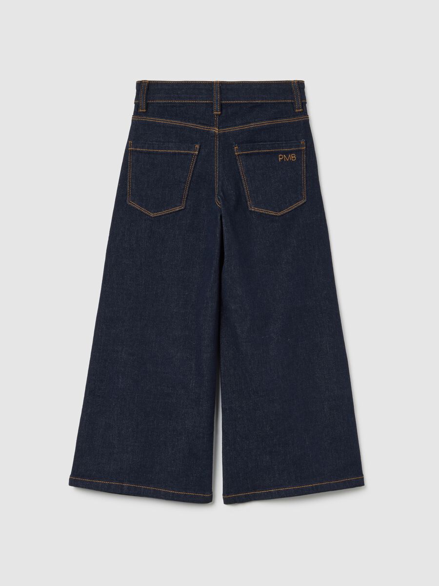 Blue Denim Regular Fit Kids' Jeans_4