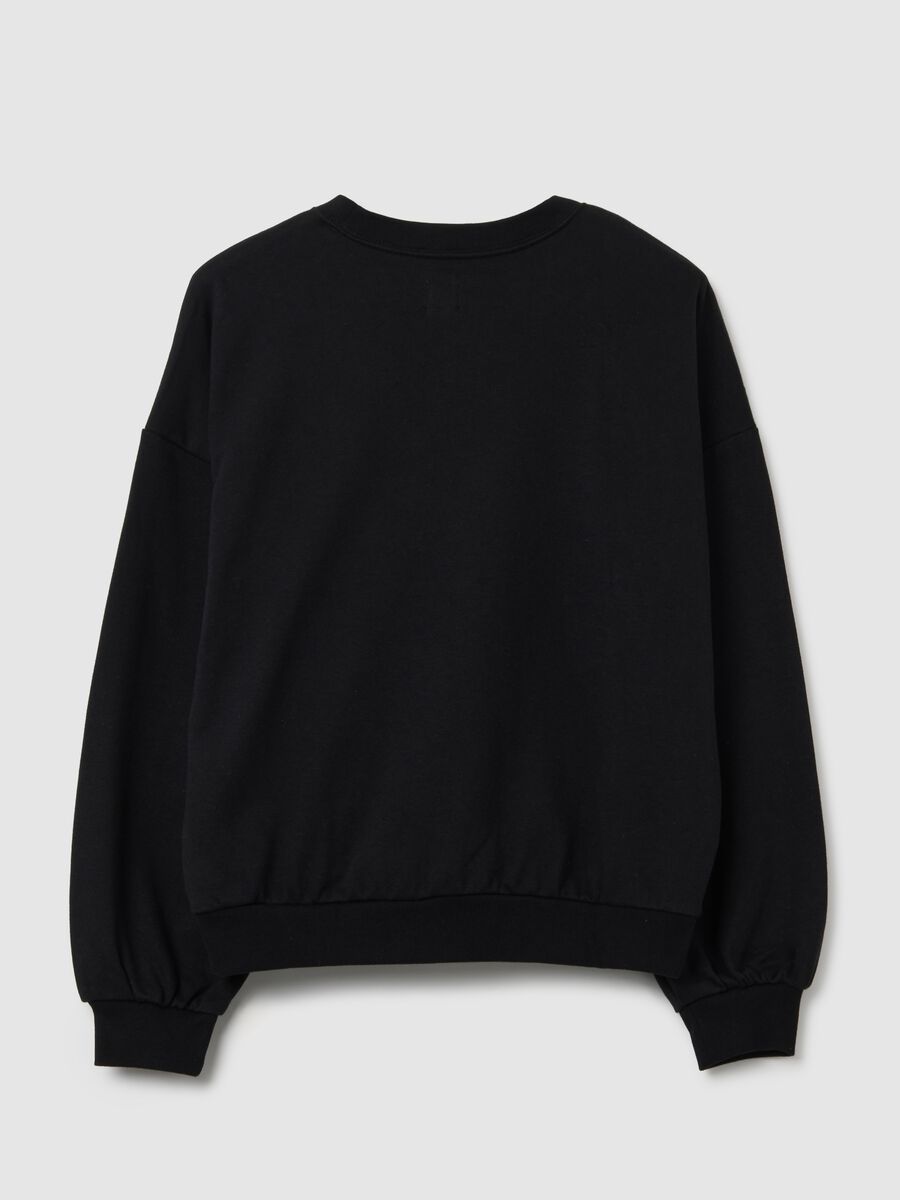 Boxy sweatshirt with embroidered logo_3