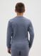 Boys' long blue pure cotton top regular fit_1