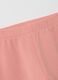 Leggings da bambina in cotone elasticizzato rosa slim fit_2
