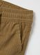 Brown newborn trousers regular fit_3