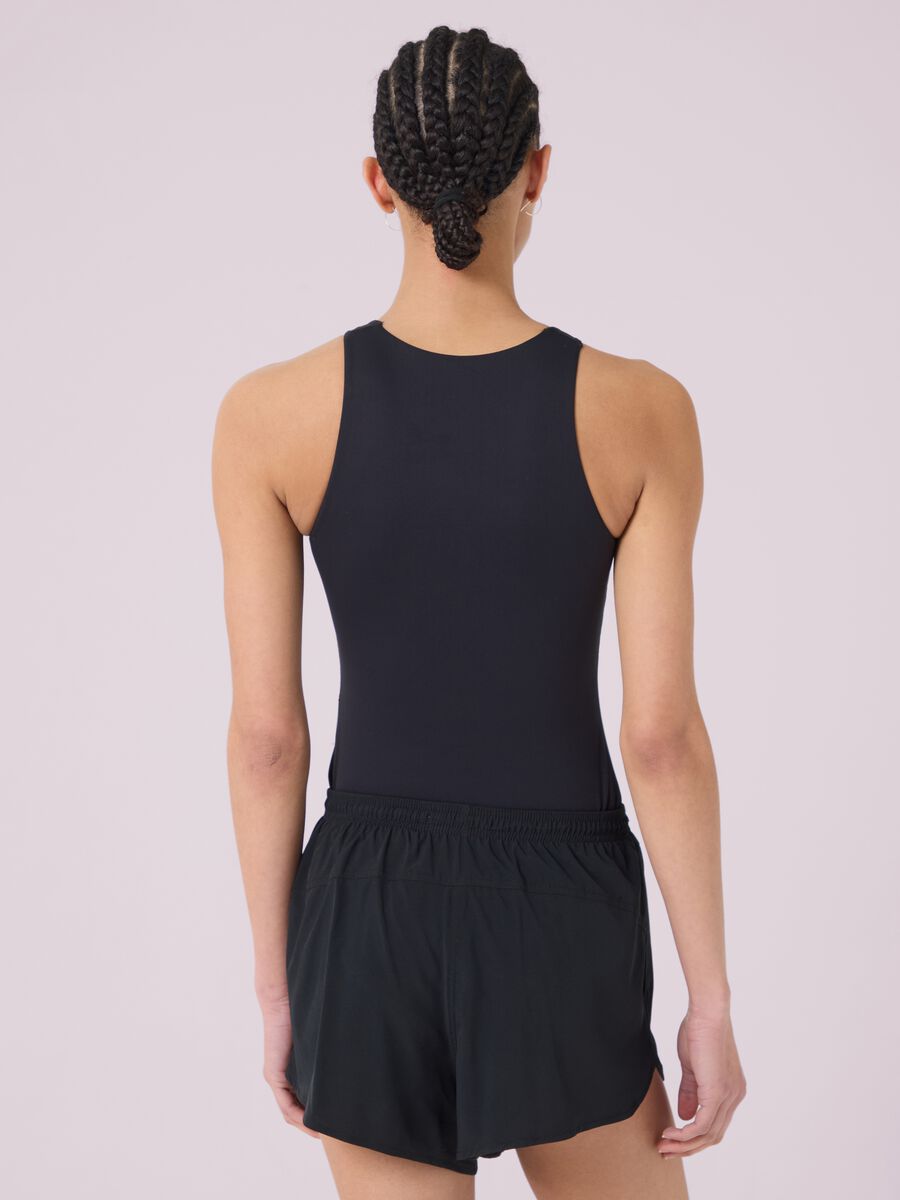 Sleeveless bodysuit in stretch fabric ALTAVIA STUDIO_2